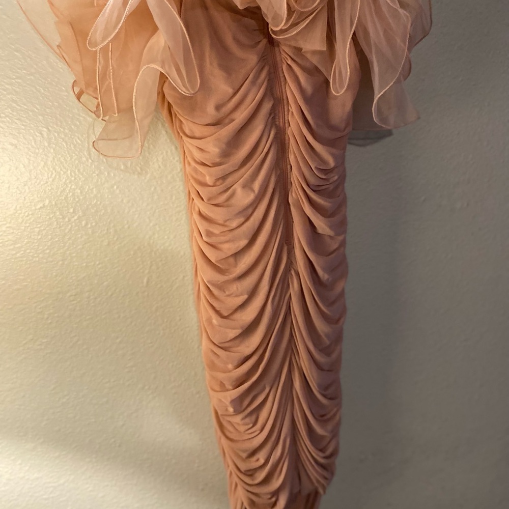 One x plus size party dress.super 🥰 pink flower dress fashion nova - Picture 6 of 14
